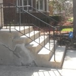 Before View 1 - Stair Trim - Riverside, IL