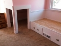 Custom Built-In Kids Bed in Oak Park Home