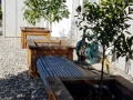 Custom Benches with Planters