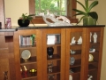 River Forest Built-In Fireplace and Bookshelves and Granite Hearth-View 2