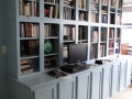 Built-In Bookshelves and Storage for Chicago Condo-View 1