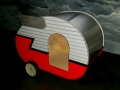 Red-White Doghouse