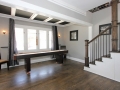 River Forest Raw Oak Floor Installation Finished in Ebony Stain-View 2