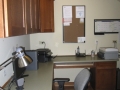 Home Office with Medallion Cabinets