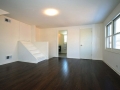 View Toward Dormer-New Bathroom and Closet