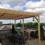 Chicago Condo Rooftop Deck & Pergola-View 4
