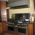 River Forest Kitchen Installation Using Medallian Oak Cabinets & Wolf Appliances - View 2