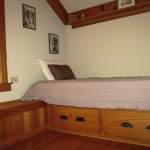 Built-In Custom Oak Beds-View 3